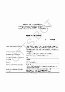 ОТТС РОСС RU.АЯ04.Е00773 — превью документа