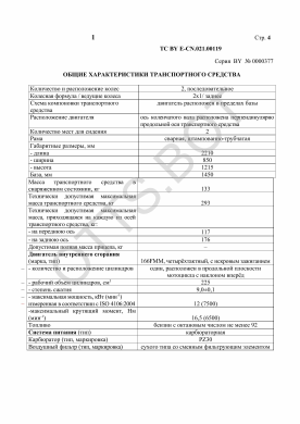 ОТТС ТС BY E-CN.021.00119 — превью документа