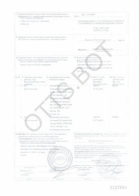 ОТТС ТС KZ E-KZ.0317.00212 — превью документа