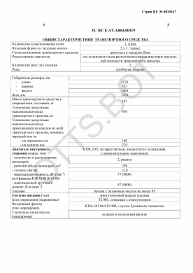 ОТТС ТС RU E-AT.АЯ04.00319 — превью документа