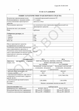 ОТТС ТС RU E-CN.АБ58.00518 — превью документа