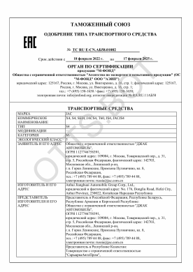 ОТТС ТС RU E-CN.АБ58.01082 — превью документа