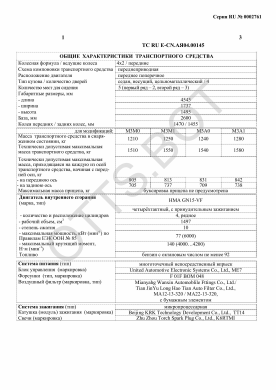 ОТТС ТС RU E-CN.АЯ04.00145 — превью документа