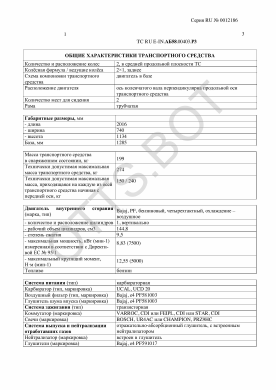 ОТТС ТС RU E-IN.АБ58.00403.Р3 — превью документа