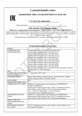 ОТТС ТС RU E-RU.АЖ04.01029 — превью документа