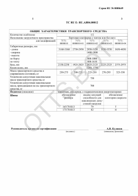 ОТТС ТС RU E-RU.АЯ04.00012 — превью документа